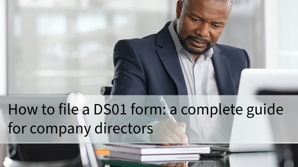 How to file a ds01 form